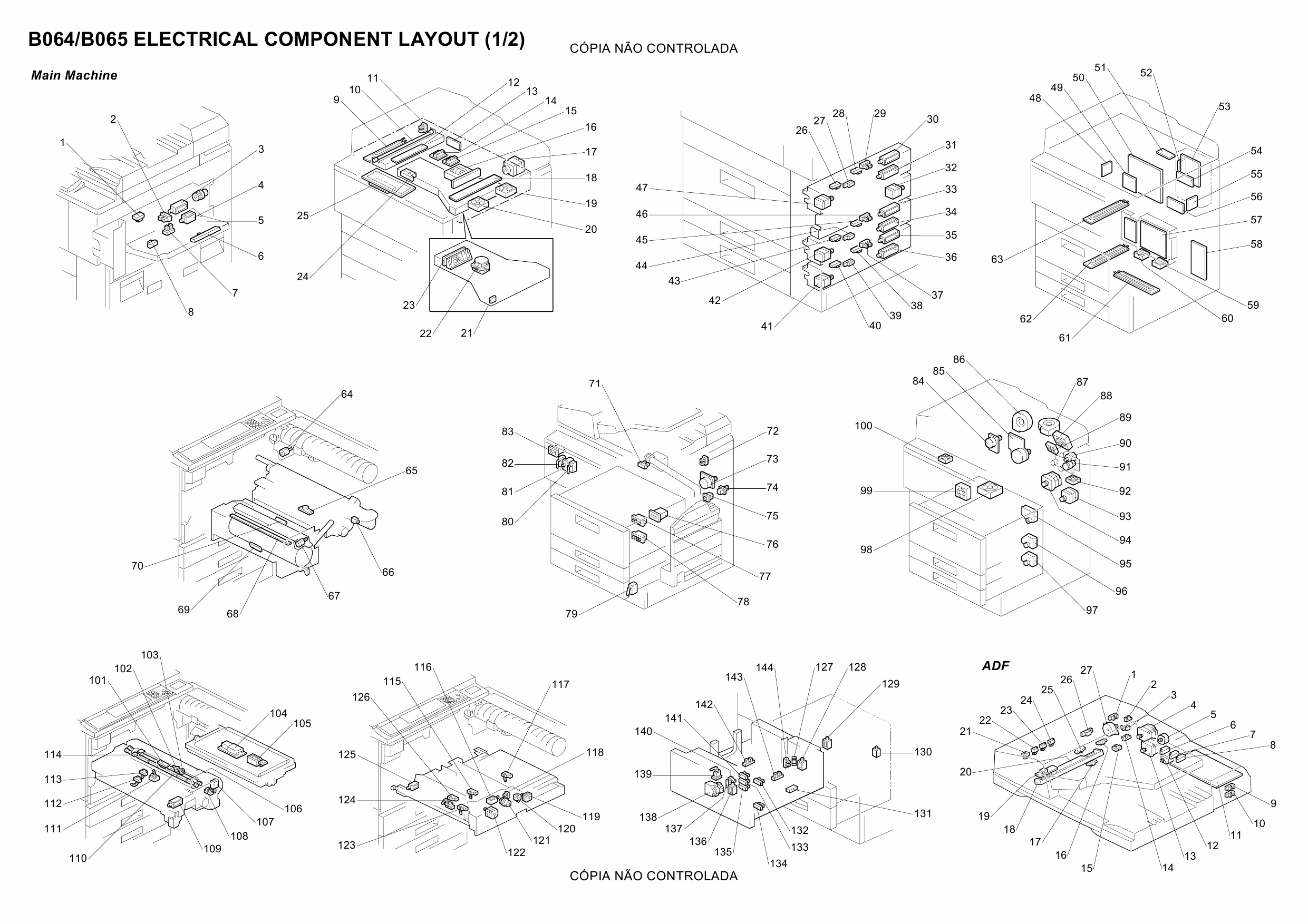 RICOH Aficio AP-900 G126 Circuit Diagram-5